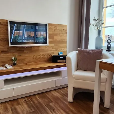 公寓 Ferienapartment Alexandrine Direkt Am Pfaffenteich Mit Eigenem Parkplatz