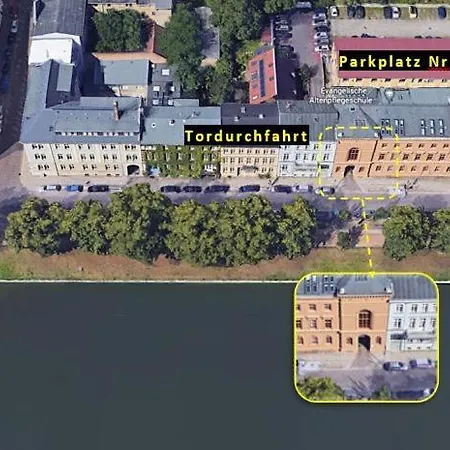 Apartamento Ferienapartment Alexandrine Direkt Am Pfaffenteich Mit Eigenem Parkplatz